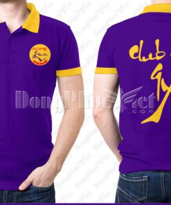 Áo thun đồng phục màu tím